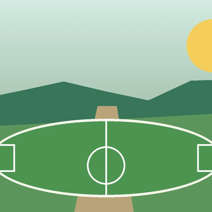 Ilustrasi Semangat Sepak Bola Sitiung Sitiung